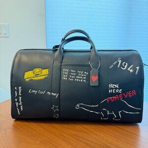 Gotham Duffle Bag 45 With Sketch Print